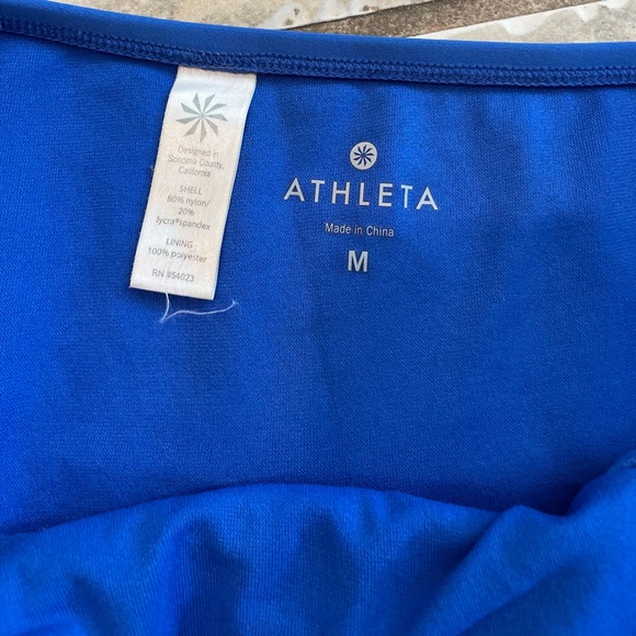 Athleta tankini - Caribbean blue 💙 two piece Womens bathing suit - Picture 2 of 8